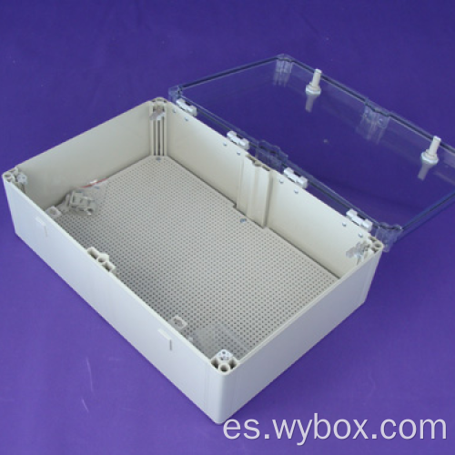 Caja de plástico impermeable caja de telecomunicaciones al aire libre caja de luz led impermeable PWE536PW con tamaño 600 * 400 * 195 mm